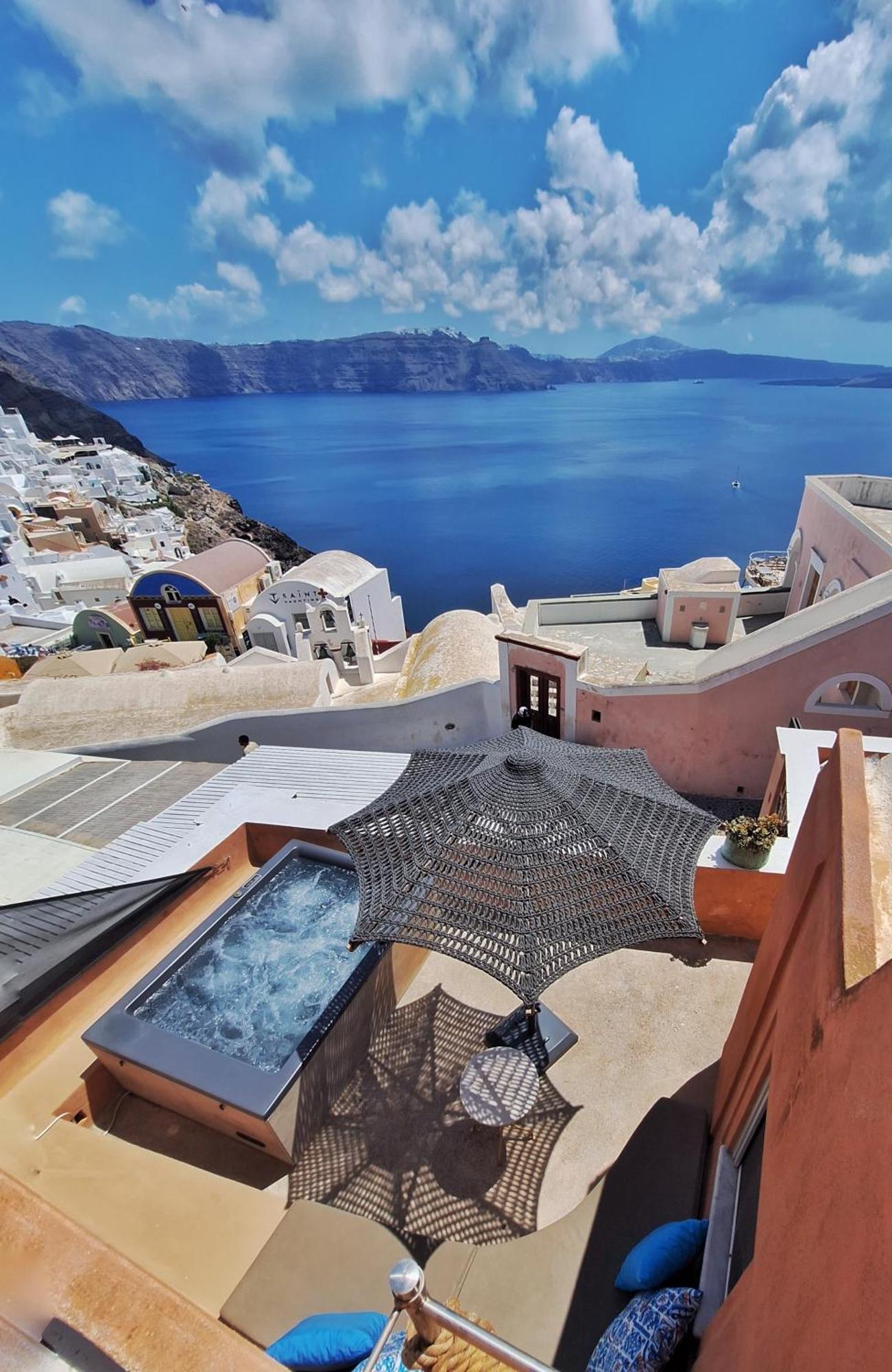 Villa Oasis Oia With Caldera View Екстериор снимка